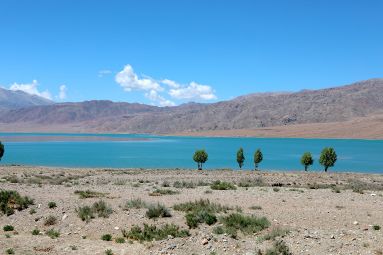 У южного берега водохранилища