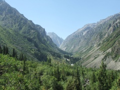 Ущелье Ала-Арча - Ближайший город: Бишкек