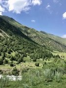 Дорога в Аламединское ущелье