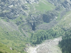 Вид на водопад